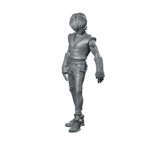 Demon Idol Mystery Miniature Retro Sci - Fi Cyberpunk - Papsikels Miniatures - We Print Miniatures