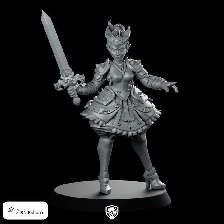 Destiny Sword Miniatura Espadachina Demonio