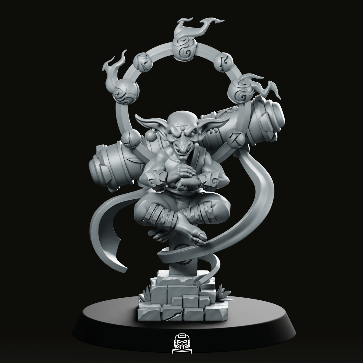 Dharma Goblin Master Miniature Fantasy - CastNPlay - We Print Miniatures