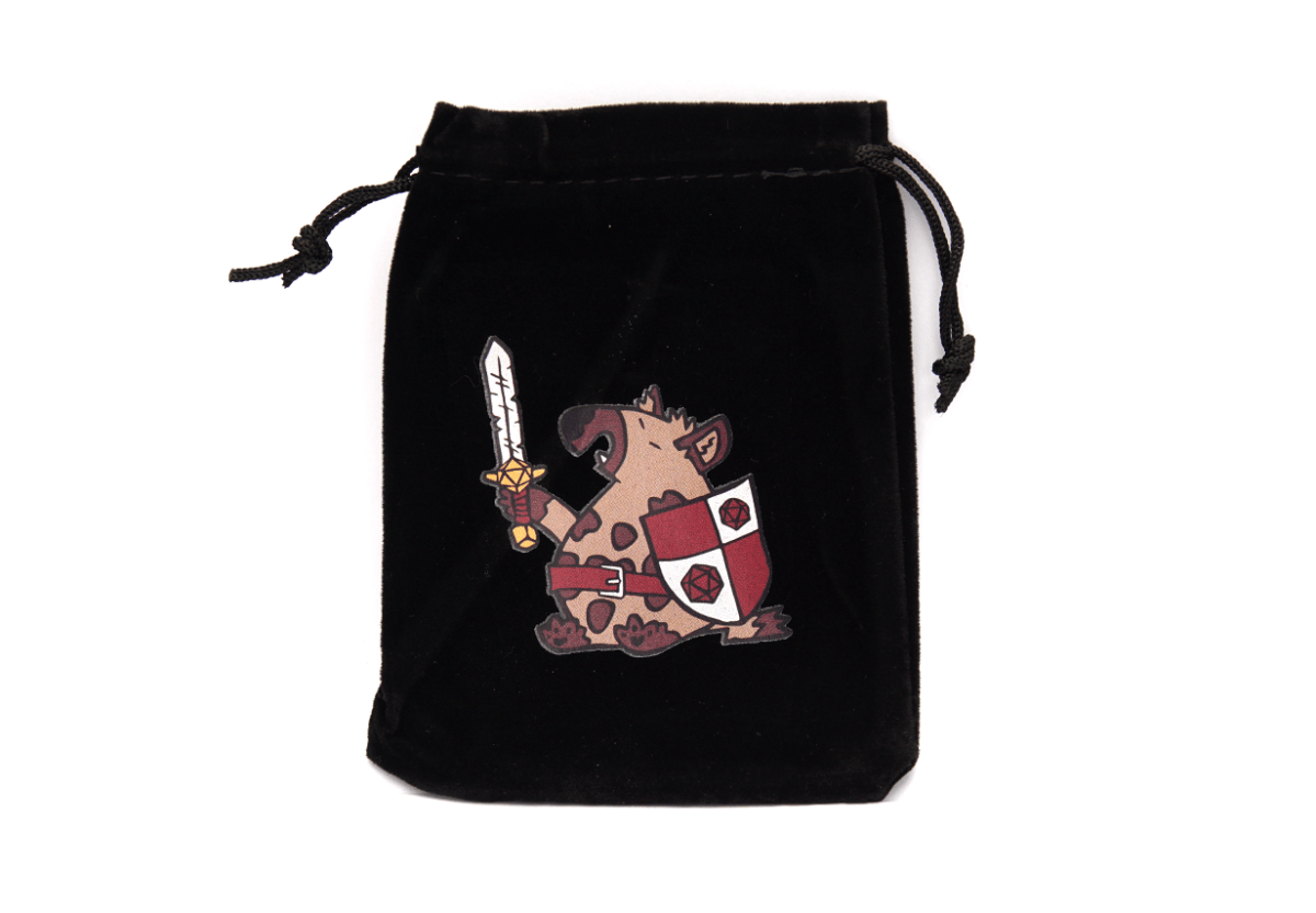 Dice Gnoll Dice Bag | Fighter - DiceRoll UK - We Print Miniatures
