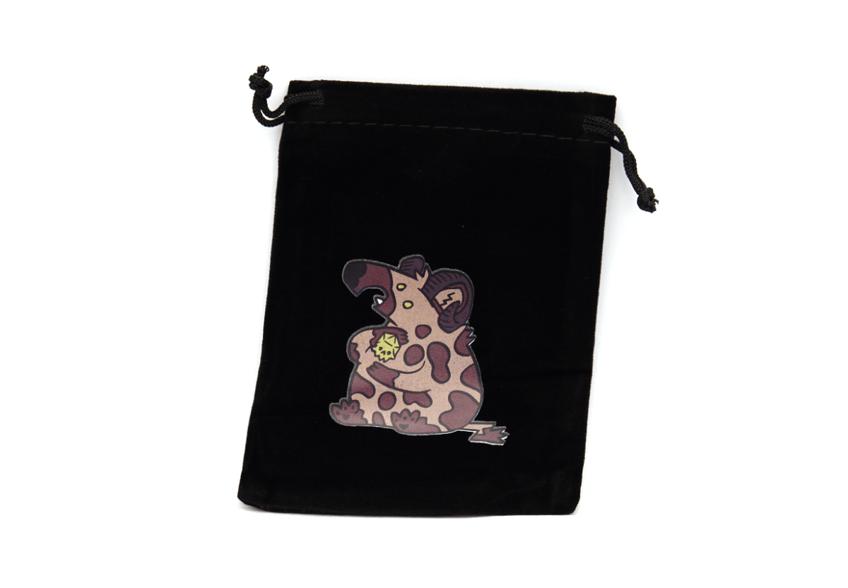 Dice Gnoll Dice Bag | Warlock - DiceRoll UK - We Print Miniatures