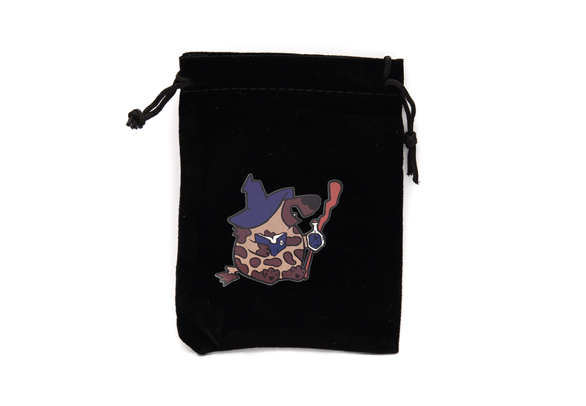 Dice Gnoll Dice Bag | Wizard - DiceRoll UK - We Print Miniatures