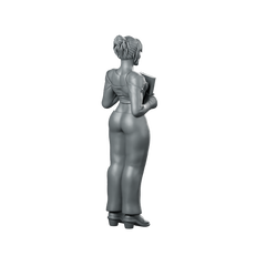 Digital Companion Domestic Partner 1 Miniature Sci-Fi Operative Miniature 360 Spin 04