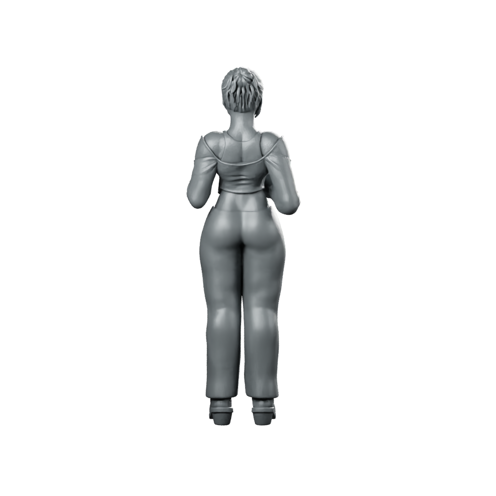 Digital Companion Domestic Partner 1 Miniature Sci-Fi Operative Miniature 360 Spin 05