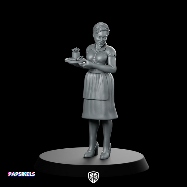 Digital Companion Domestic Partner 2 Miniature Cyberpunk Server
