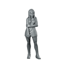 Digital Companion Domestic Partner 3 Miniature Sci-Fi Agent Miniature 360 Spin 01