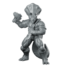 Dinopaps Triceratops Trooper 1 Miniature Blaster Miniature 360 Spin 01