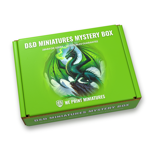 D&D Miniatures Mystery Box from We Print Miniatures
