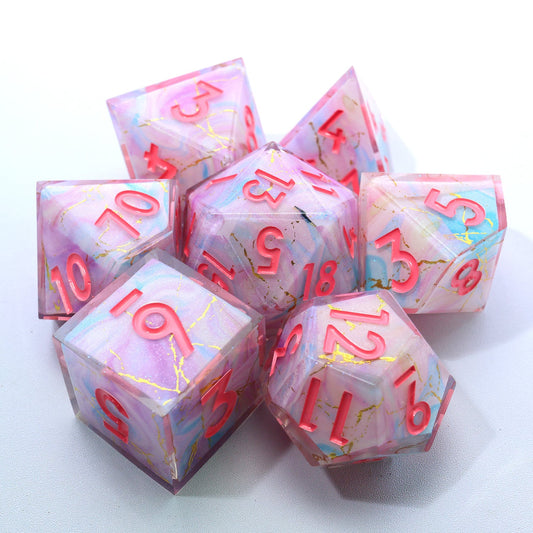 Lunaris Drift | Art Core Würfel | 7-teiliges Set