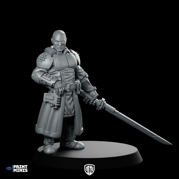 Docketeer House Ravlor (No Rifle) Miniature Cyborg