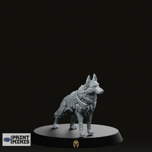 Dog Standing Miniature - We Print Miniatures