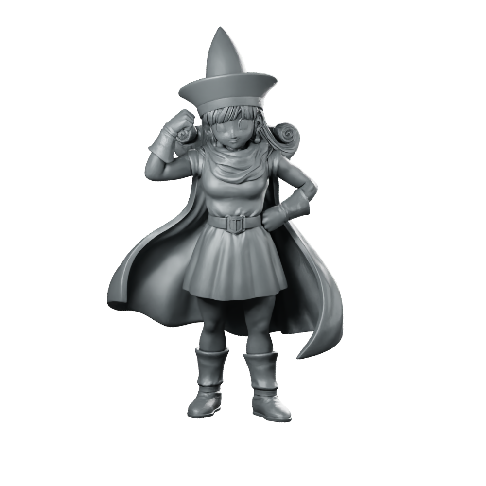 Dq Alena Product Render Miniature Dark Magician Miniature 360 Spin 01