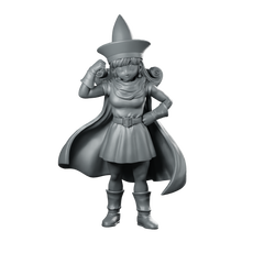 Dq Alena Product Render Miniature Dark Magician Miniature 360 Spin 01