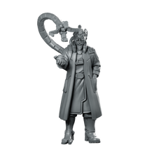 Dr Scorpion Rogue Doc Miniature Sci-Fi Cyberpunk Medic Miniature 360 Spin 01