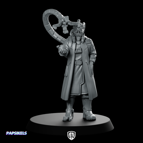 Dr Scorpion Rogue Doc Miniature Sci-Fi Cyberpunk Medic