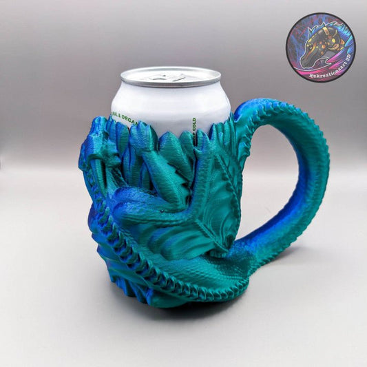 Dragon Can Holder, 12oz Can Holder - Kirsten M - We Print Miniatures