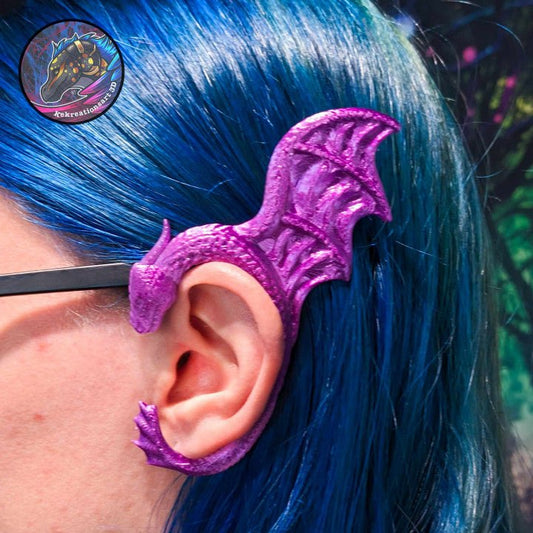 Dragon Ear Cuff - Kirsten M - We Print Miniatures