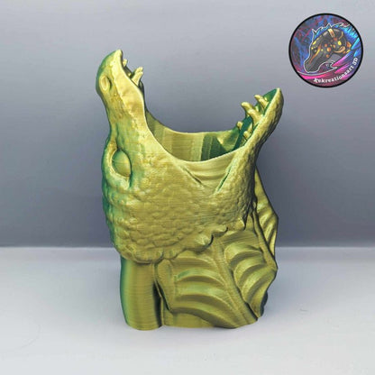 Dragon Head Pencil Holder - Kirsten M - We Print Miniatures