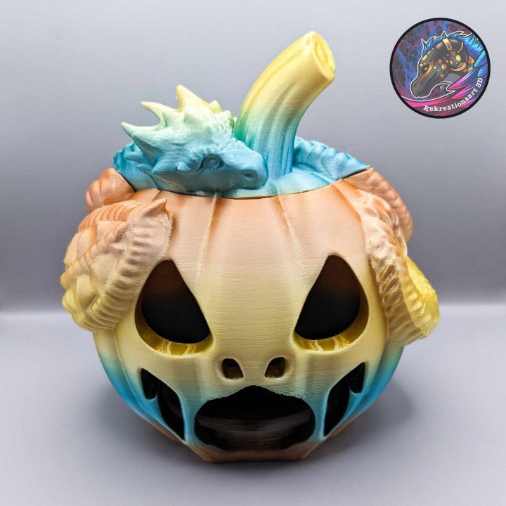 Dragon Jack'o'lantern - Kirsten M - We Print Miniatures