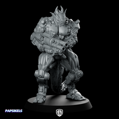 Dragonborn Cyborg Soldier Durokar The Merciless Draconic
