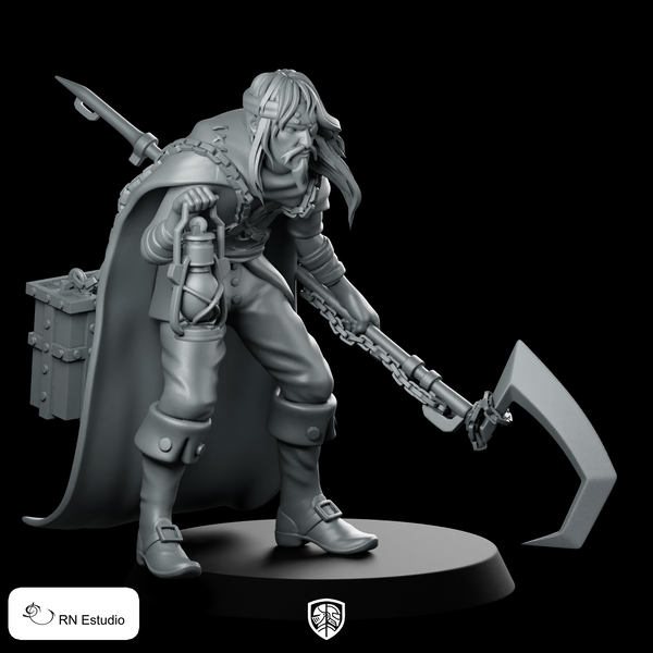 Draven Miniature Stealth Spy Rogue Lantern Wielder