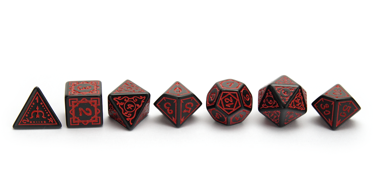 Druid's Circle Dice | Red