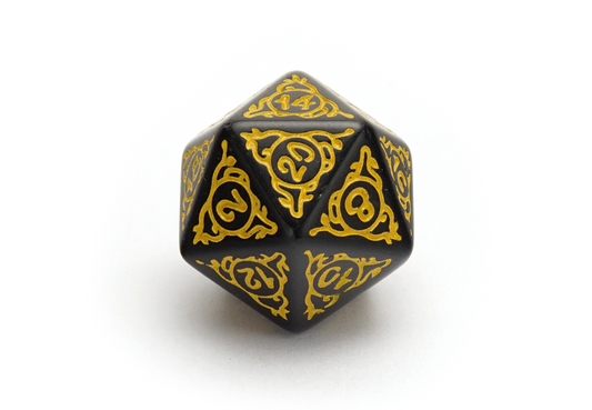 Druid's Circle Dice | Yellow