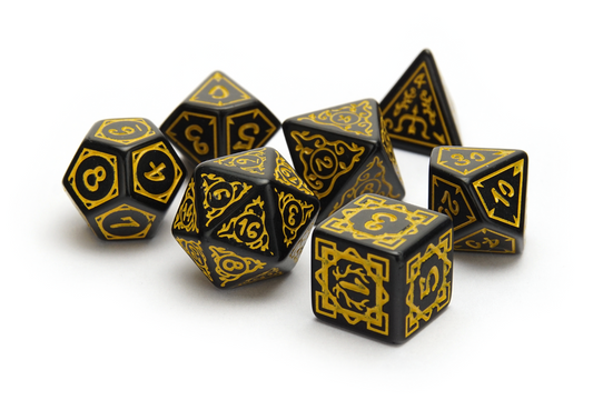 Druid's Circle Dice | Yellow