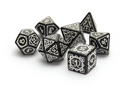 Druid's Circle Dice | White