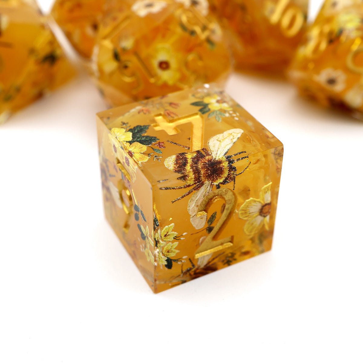 Druids Apiary | Art Core Dice | 7 Piece Set - Tabletop Dominion - We Print Miniatures