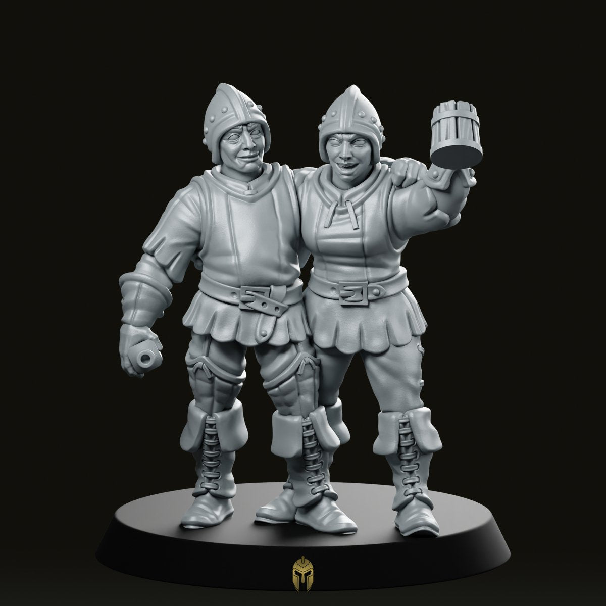 Drunk Guards Fantasy Miniature Fantasy by Vae Victus Miniatures – We ...