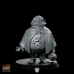 Drunk Guy Miniature Halfling Merchant - Vae Victis - We Print Miniatures