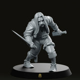 Drunk Merc Fantasy Miniature - We Print Miniatures