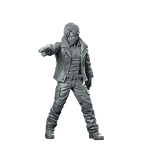 Dso Agent 3 Product Render Rogue Gunslinger Miniature 360 Spin 01