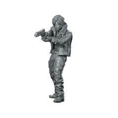 Dso Agent 4 Product Render Space Smuggler - Papsikels Miniatures - We Print Miniatures