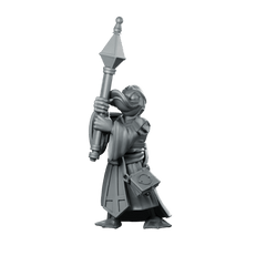 Duckfolk Cleric Miniature Divine Acolyte Staff Prayer - CastNPlay - We Print Miniatures