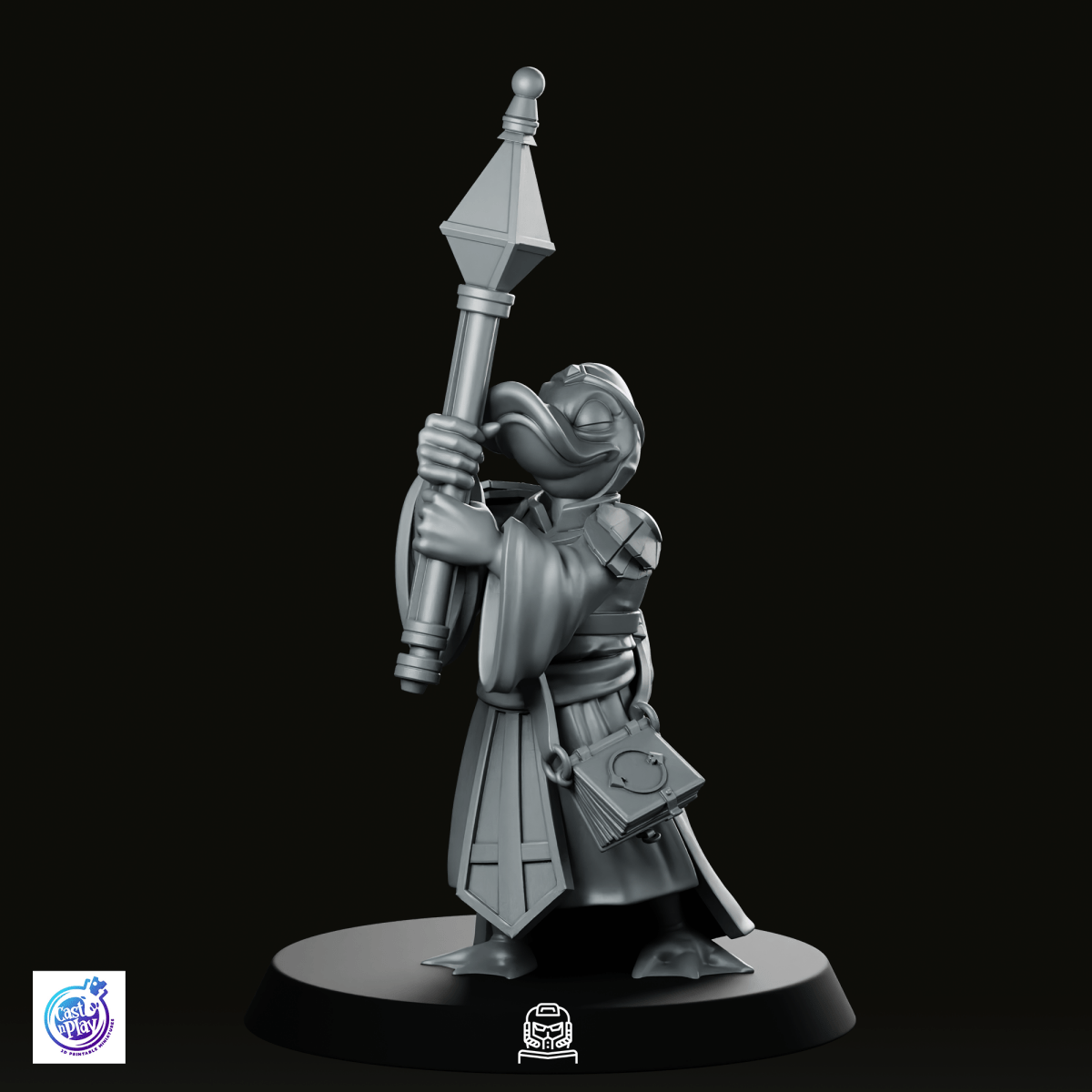 Duckfolk Cleric Miniature - CastNPlay - We Print Miniatures