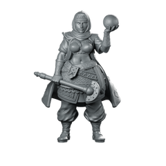 Cleric Miniature Miniature 360 Spin 01
