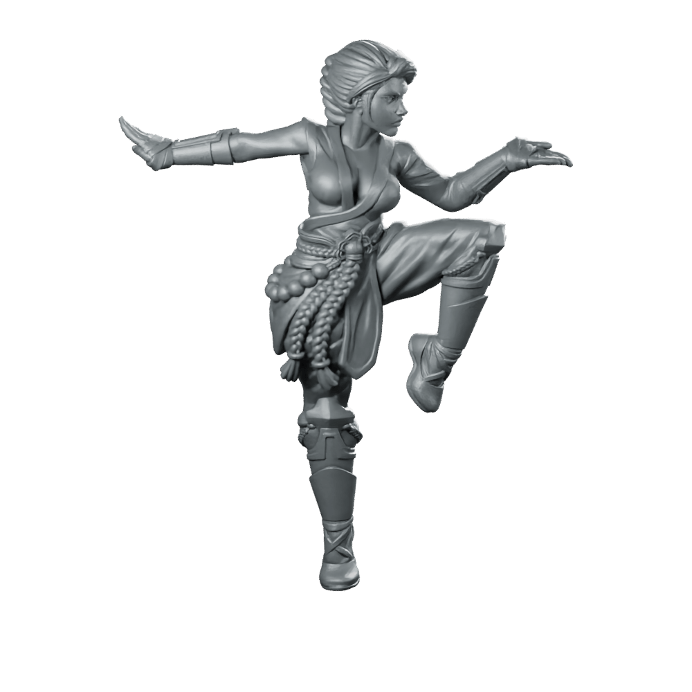 Monk Miniature - RN Estudio - We Print Miniatures