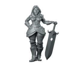 Warrior Miniature Miniature 360 Spin 01