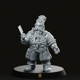 Dwarf Barber Fantasy Miniature - We Print Miniatures