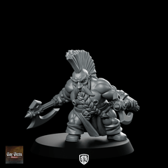 Free Dwarf Berserker - Vae Victis - We Print Miniatures