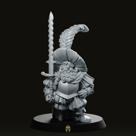 Dwarf Landsknect Fantasy Miniature - We Print Miniatures