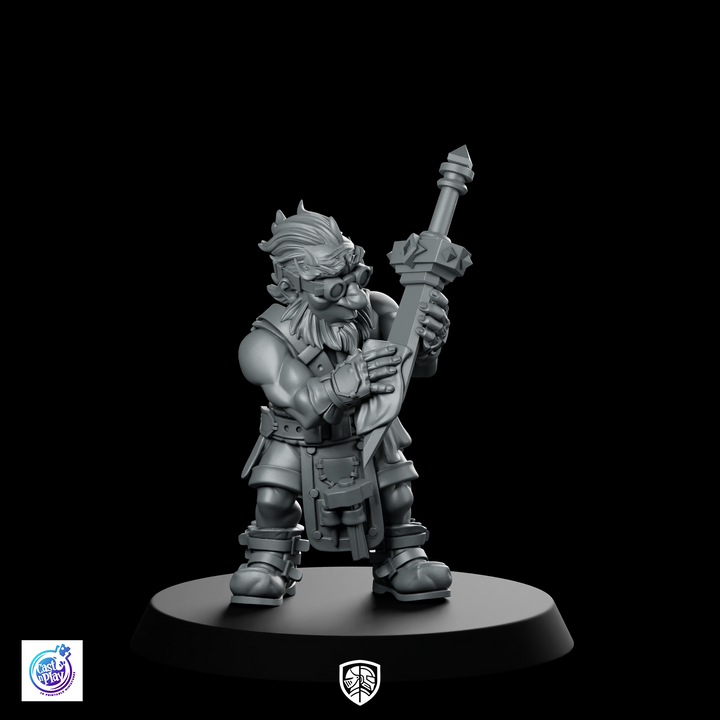 Zwergenschmied Stannor Miniatur