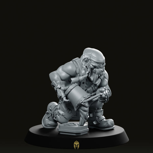 Dwarven Blacksmith Tamak Miniature - We Print Miniatures