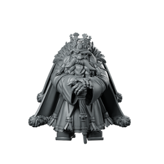 Dwarven King Durnar Goldheart B Miniature Regal Miniature 360 Spin 01