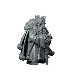 Dwarven King Durnar Goldheart B Miniature Regal Miniature 360 Spin 02
