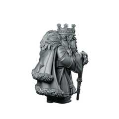 Dwarven King Durnar Goldheart B Miniature Regal Miniature 360 Spin 03