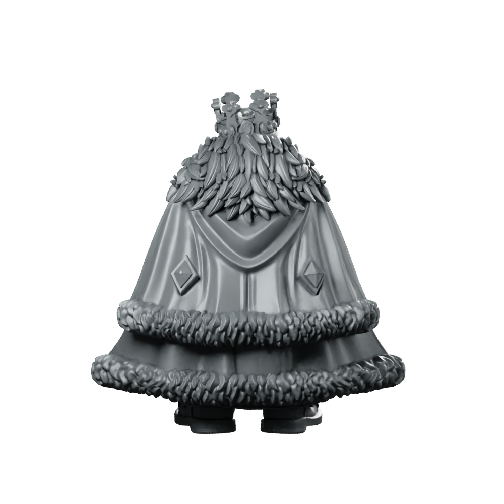 Dwarven King Durnar Goldheart B Miniature Regal Miniature 360 Spin 05