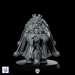 Dwarven King Durnar Goldheart B Miniature Regal